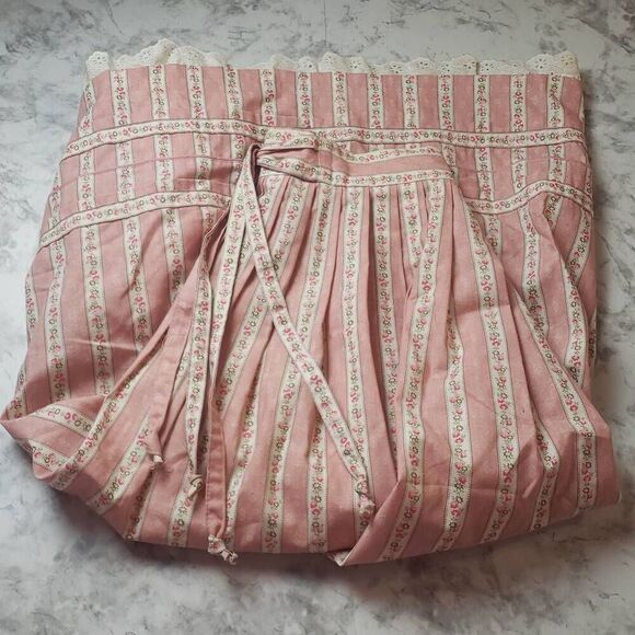 Vintage Enzian Trachter Floral Pink Skirt  Made in Germany - Picture 10 of 14